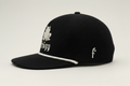 Frögy Design 2 corduroy rope cap — Toad Venom side view with small Ḟ f-mark
