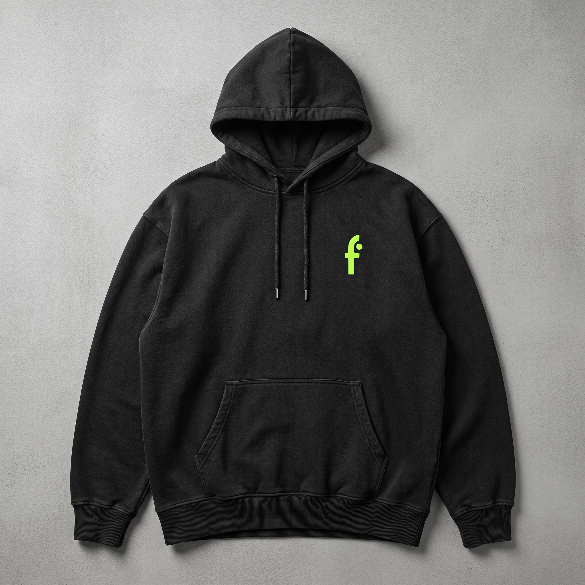 Frögy Toad Venom Hoodie flat lay